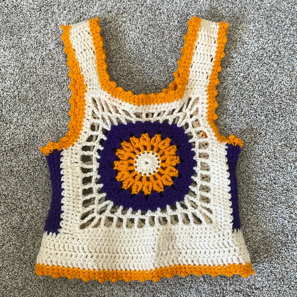 Cozy Hand Knit Tank Top!